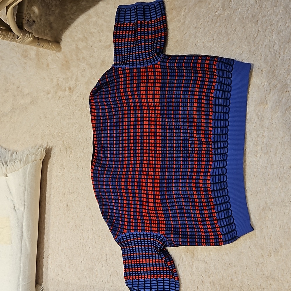 MISSONI SWEATER/CARDIGAN/JACKET BLUE/RED SIZE 44 - Picture 11 of 16